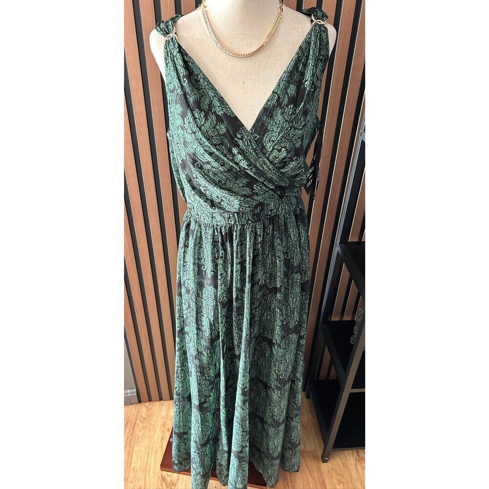 Kate and Lilly green maxi dress size 6 beach dinner wear